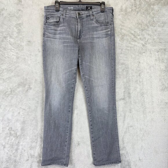 AG Adriano Goldschmied Jeans Womens 30R Gray The Harper Slim Fit Stretch Denim - Picture 1 of 12